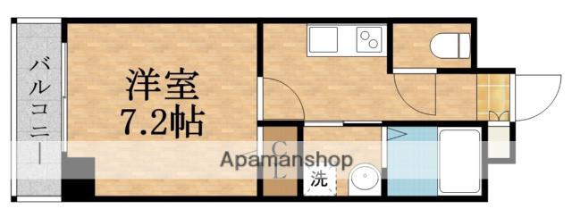 スペランツァ関目(1K/9階)の間取り写真