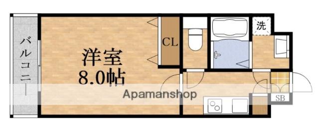 ADVANCE大阪城エストレージャ(1K/10階)の間取り写真