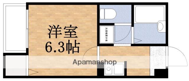 COLLECTION桜ノ宮Ⅰ(1K/3階)の間取り写真