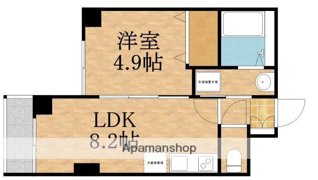 RAFFINETAKAKURA(1LDK/5階)の間取り写真