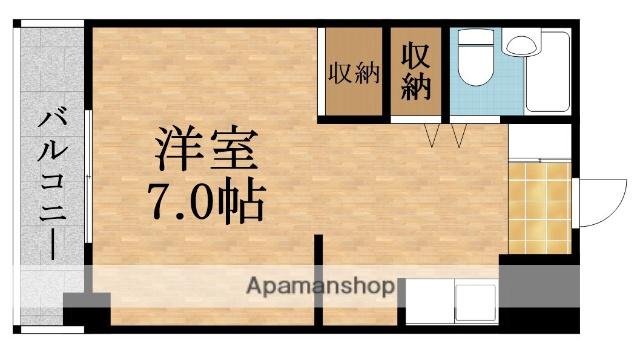 グルーヴ桜宮(1K/5階)の間取り写真