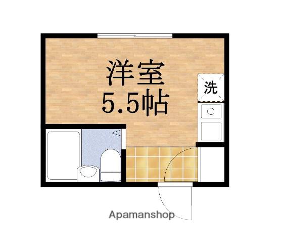 アムズ城北(ワンルーム/3階)の間取り写真