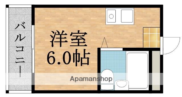 深江橋CTスクエア(ワンルーム/3階)の間取り写真