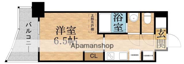 LUMINOUS HANATEN(1K/5階)の間取り写真