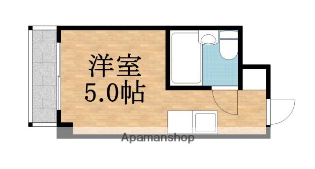 シティハイツ成育(ワンルーム/3階)の間取り写真