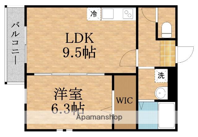 フジパレス新森Ⅲ番館(1LDK/2階)の間取り写真