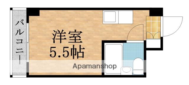 レガーレ関目(ワンルーム/6階)の間取り写真