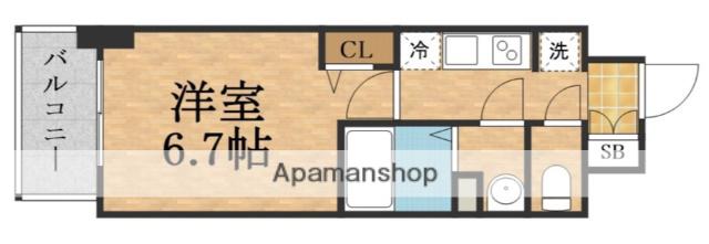 ARTIZA AWAJI(1K/3階)の間取り写真