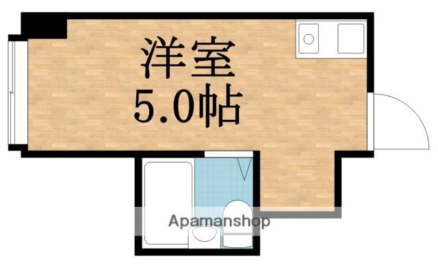 ジオナ深江橋(ワンルーム/1階)の間取り写真