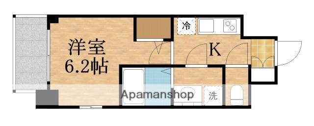 エスリード ザ・グラン大阪ノース(1K/4階)の間取り写真