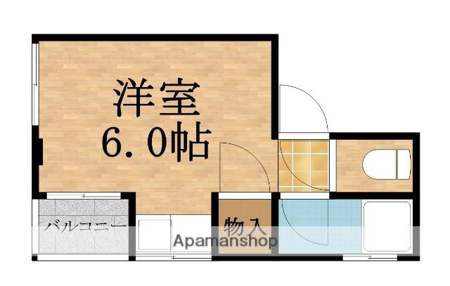 ミヤコハイツ(1K/3階)の間取り写真