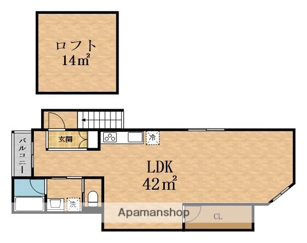 LUX SQUARE SHIMIZU(ワンルーム/3階)の間取り写真