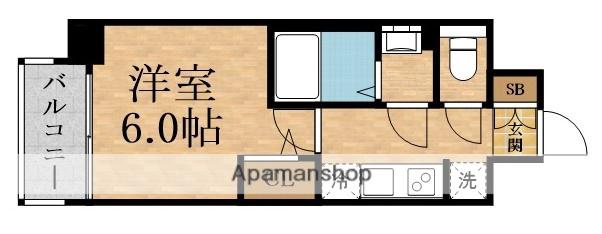FIRST十三 ELIO(1K/10階)の間取り写真