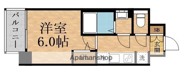 FIRST十三 ELIO(1K/12階)の間取り写真