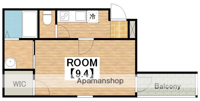 フジパレス堺南長尾5番館(1K/1階)の間取り写真