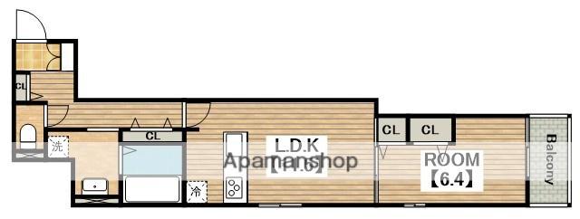 SOMA SAKAI(1LDK/1階)の間取り写真