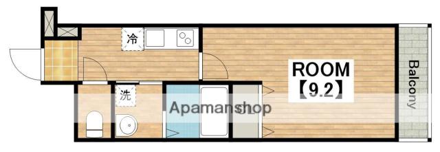 フジパレス鳳駅西5番館(1K/1階)の間取り写真
