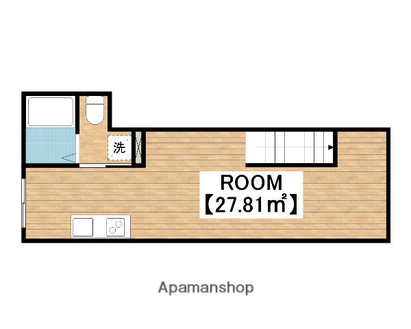 BR MAISON堺石津(ワンルーム/2階)の間取り写真