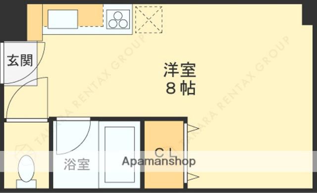 メゾン大和下小阪(ワンルーム/3階)の間取り写真