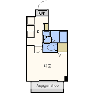 Mプラザ今里弐番館(1K/7階)の間取り写真