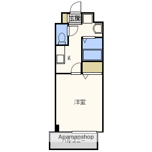 Mプラザ今里弐番館(1K/7階)の間取り写真