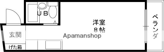 サンライフ布施(ワンルーム/3階)の間取り写真