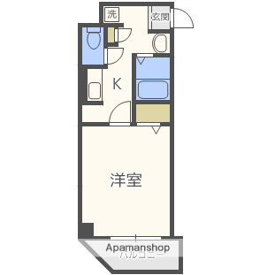 Mプラザ今里弐番館(1K/9階)の間取り写真