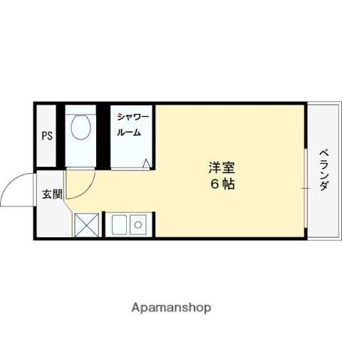 HEIM實(ワンルーム/2階)の間取り写真