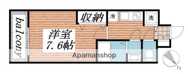 リアライズ門真本町(1K/9階)の間取り写真