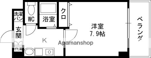 Mプラザ守口東(1K/7階)の間取り写真