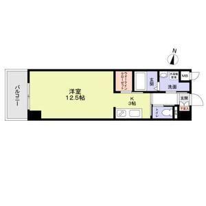 リベルテ交野(1K/7階)の間取り写真