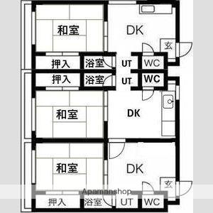 SENSE東淀川(5DK/2階)の間取り写真