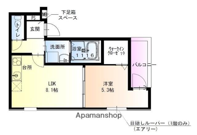 フジパレス住道Ⅰ番館(1LDK/3階)の間取り写真