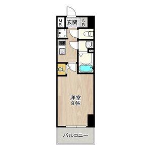 PHOENIX新大阪(1K/7階)の間取り写真