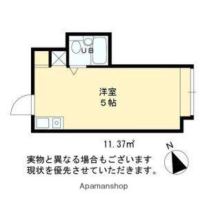 ラパンジール本田1(ワンルーム/8階)の間取り写真
