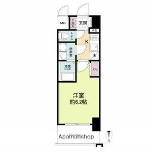 リヴェント福島(1K/10階)の間取り写真