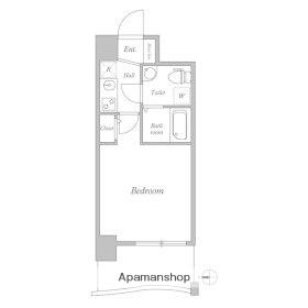 ARISTO扇町(1K/2階)の間取り写真
