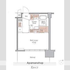 ジオエント梅田北リバーフロント(1K/3階)の間取り写真