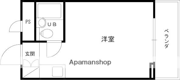 トークプラザ菅江ビル(ワンルーム/2階)の間取り写真