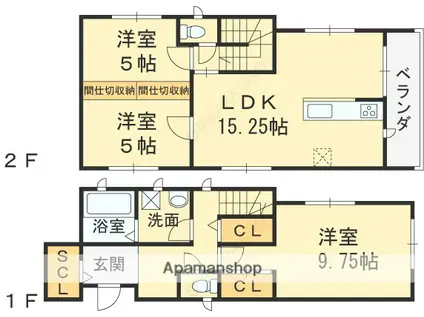 マリーム(3LDK)の間取り写真