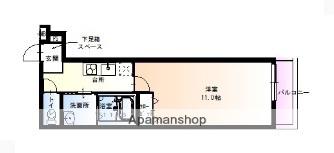 フジパレス放出1番館(1K/1階)の間取り写真