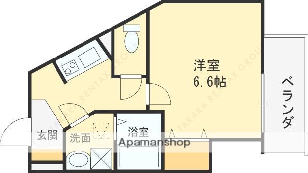 FSTYLE横沼(1K/2階)の間取り写真