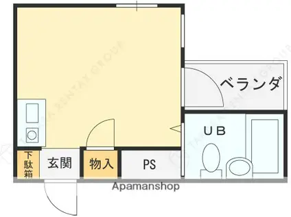 センチュリーロイヤル小阪(ワンルーム/7階)の間取り写真