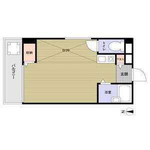 新大阪OMパレス(ワンルーム/4階)の間取り写真