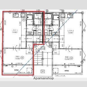 JINパレス井高野(1LDK/2階)の間取り写真