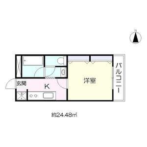 サンフラッツ新大阪別館(1K/7階)の間取り写真