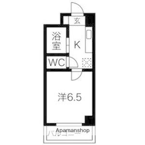 MIRUS AIKAWA (1K/2階)の間取り写真