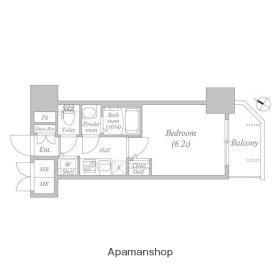 メインステージ大阪ノース MARK(1K/7階)の間取り写真