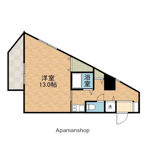 アーベル千里丘(1K/3階)の間取り写真