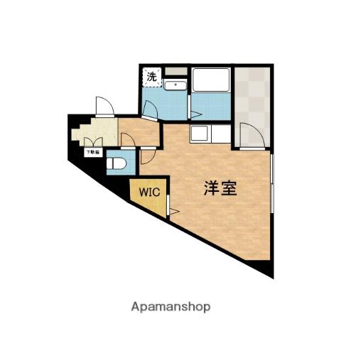 AGE高槻(ワンルーム/3階)の間取り写真